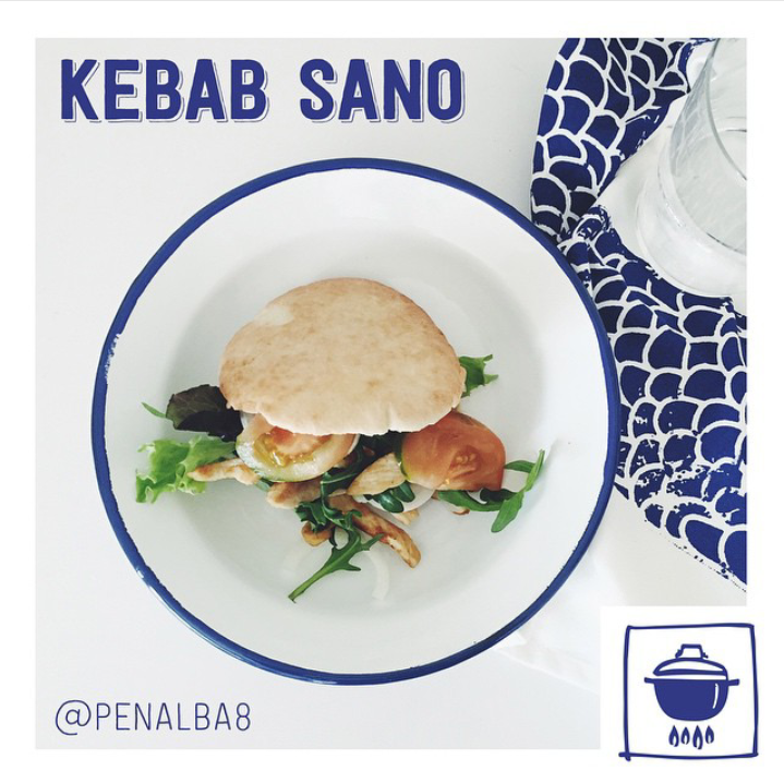 alimentación: kebab sano