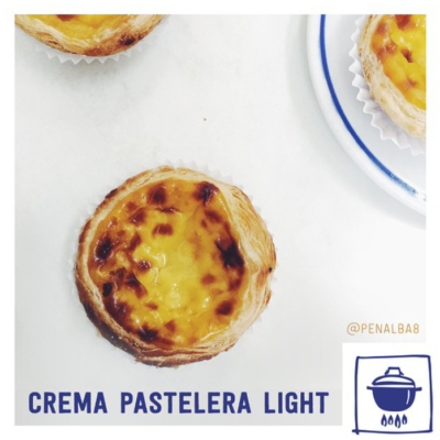 alimentación: crema pastelera light