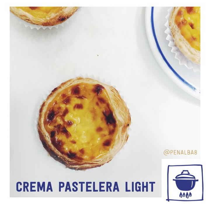 alimentación: crema pastelera light