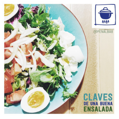 alimentación: claves para una buena ensalada