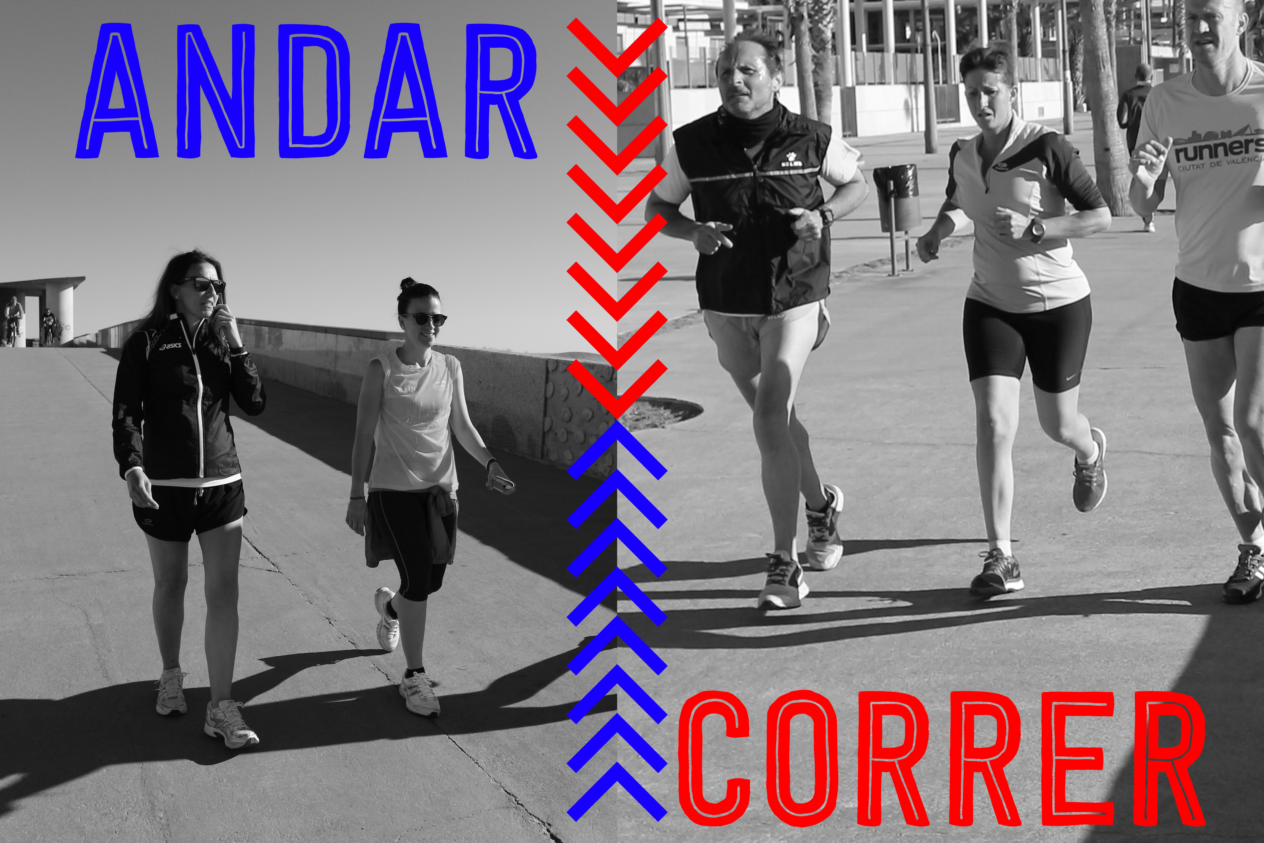 andar o correr: qué es mejor