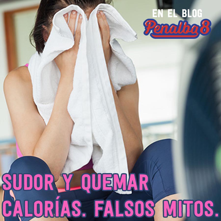 Sudor y quemar calorías: mito o realidad