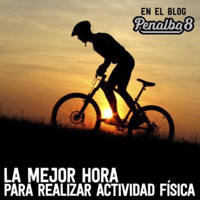 la mejor hora para realizar actividad fisica